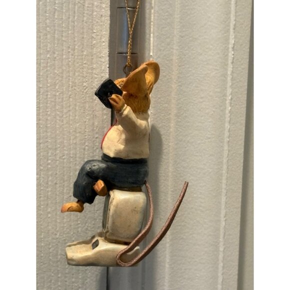 Computer Mouse Christmas Ornament Kurt Adler Hole in the Wall Gang Red Office - Picture 5 of 5